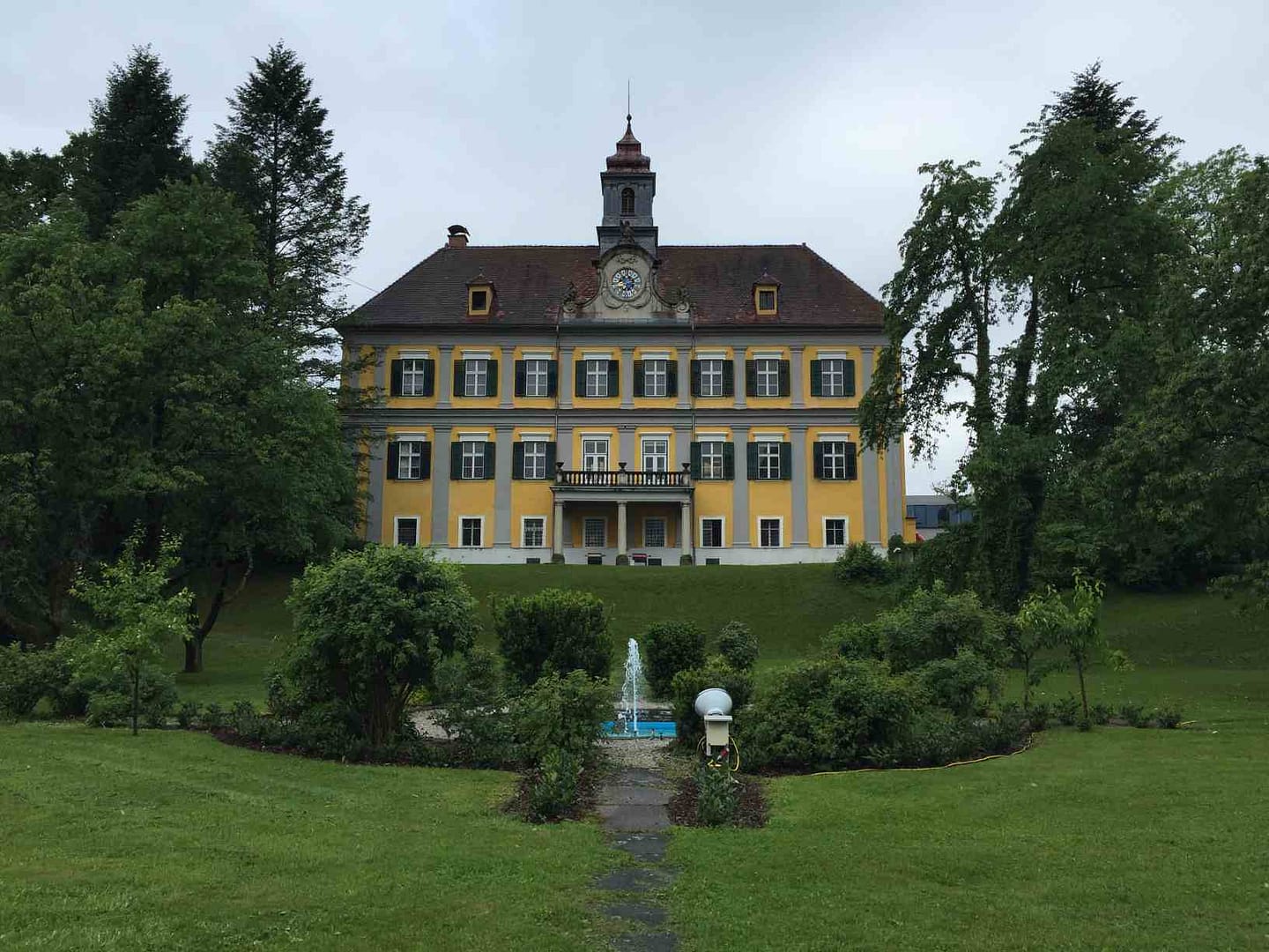 Anstreicherarbeiten im Schloss Premstätten